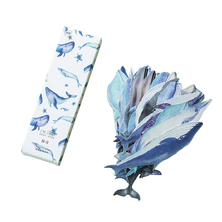 30Pcs/box Cute Whale paper bookmark stationery bookmarks DIY Book Marks For Kids Gift Stationery
30Pcs/box Cute Whale paper bookmark stationery bookmarks DIY Book Marks For Kids Gift Stationery