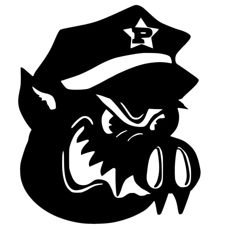 12.9X15.5CM ANGRY PIG Police Interesting Vinyl Car Sticker Motorcycle Decal Black Silver S6-2344
12.9X15.5CM ANGRY PIG Police Interesting Vinyl Car Sticker Motorcycle Decal Black Silver S6-2344