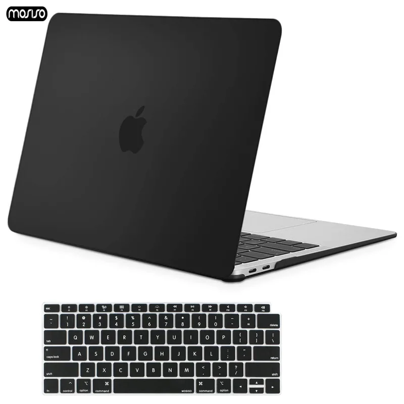 MOSISO 2019 Новый чехол для ноутбука нового MacBook Air 13 Чехол 2018 с клавиатурой прозрачный