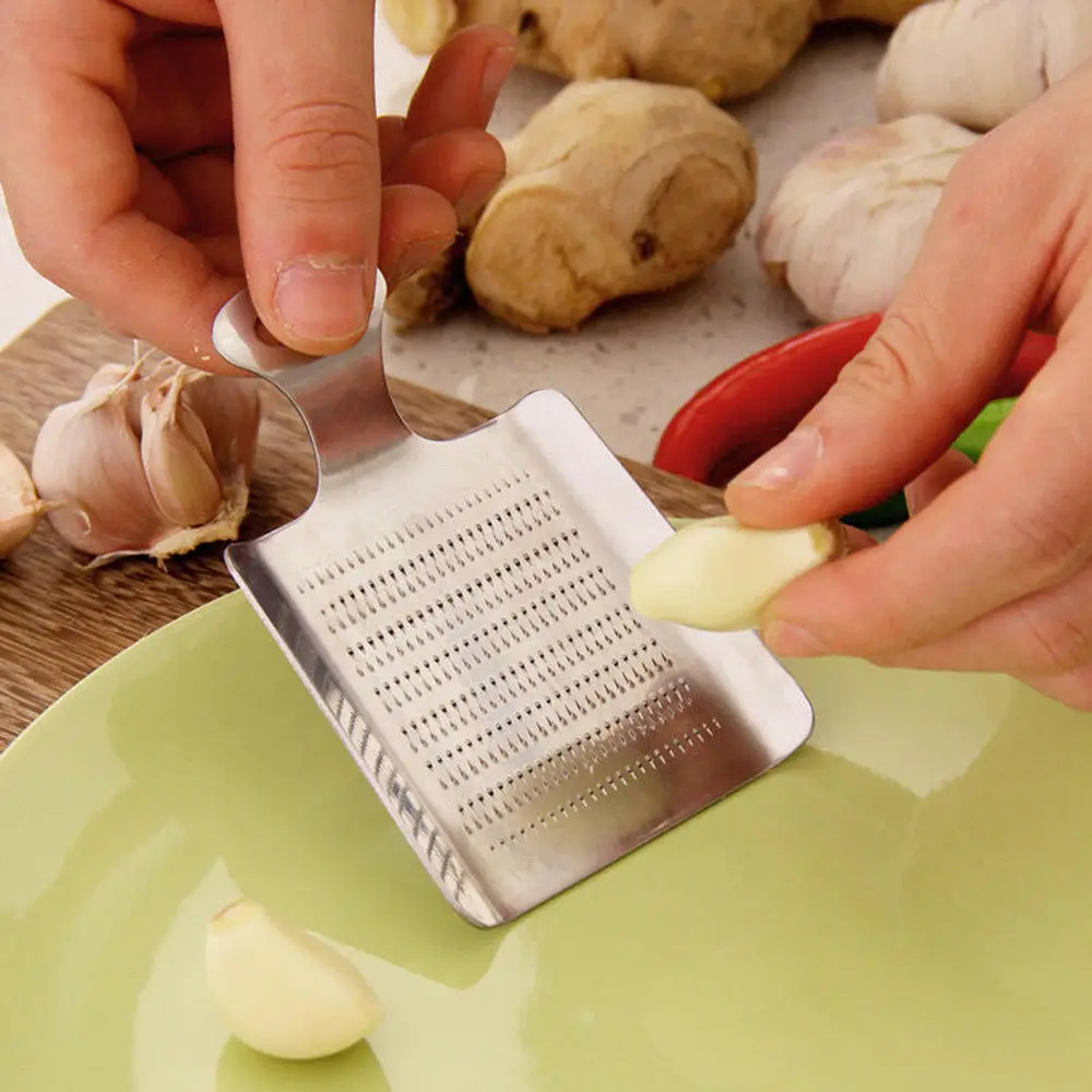 1pc Ginger Garlic Grater Crusher Garlic Press Device Chopper Cutter Garlics Peeler Kitchen Tools Stainless Steel
1pc Ginger Garlic Grater Crusher Garlic Press Device Chopper Cutter Garlics Peeler Kitchen Tools Stainless Steel