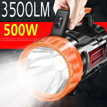 500W USB Charging LED Work Light Torch 10000mAh Battery Spotlight Hand Lamp Camping Lantern Searchlight for Hiking Hunting
500W USB Charging LED Work Light Torch 10000mAh Battery Spotlight Hand Lamp Camping Lantern Searchlight for Hiking Hunting