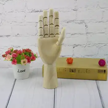 Wooden Left Right Hand Flexible Jointed Sculpture Artist Sketching Drawing Model, Male/Female Left/Right Hand
Wooden Left Right Hand Flexible Jointed Sculpture Artist Sketching Drawing Model, Male/Female Left/Right Hand
