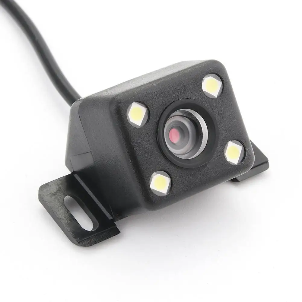 4 LED DC 12 V Анти-туман ночное видение PAL Водонепроницаемая камера заднего вида
