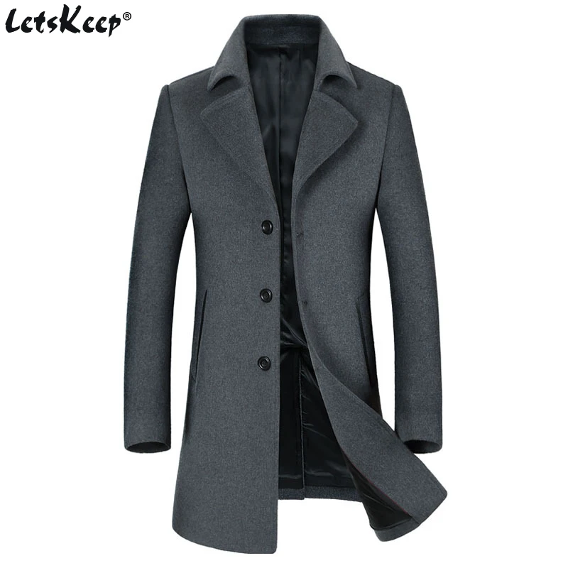 High Quality LetsKeep Winter long wool coat men Windbreaker mens woolen coat casual outerwear busniess overcoat Plus size, MA534
High Quality LetsKeep Winter long wool coat men Windbreaker mens woolen coat casual outerwear busniess overcoat Plus size, MA534