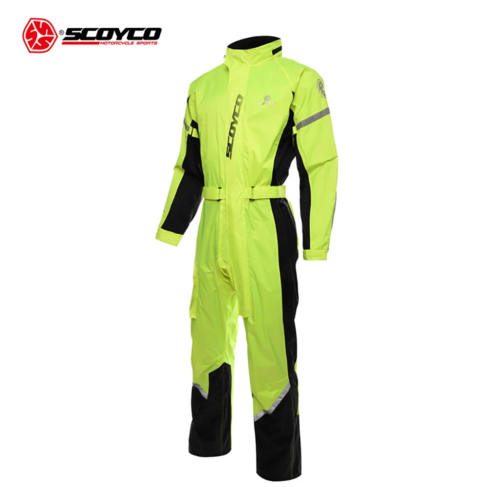 SCOYCO Motorcycle Jacket Men Hooded Riding Raincoat Reflector Motorcycle Rain Suit Moto Waterproof Conjoined Jacket
SCOYCO Motorcycle Jacket Men Hooded Riding Raincoat Reflector Motorcycle Rain Suit Moto Waterproof Conjoined Jacket