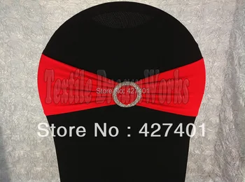 Hot Sale Red Spandex Bands / Lycra Band /Chair Covers Sash With Crystal Round Buckle For Wedding & Banquet
Hot Sale Red Spandex Bands / Lycra Band /Chair Covers Sash With Crystal Round Buckle For Wedding & Banquet