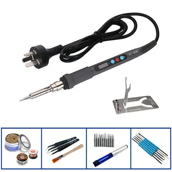 ST-936 Hand-Held Digital Display Adjustable Temperature Electric Soldering Iron 60W/90W 220V Precision Electronic Repair Welding
ST-936 Hand-Held Digital Display Adjustable Temperature Electric Soldering Iron 60W/90W 220V Precision Electronic Repair Welding
