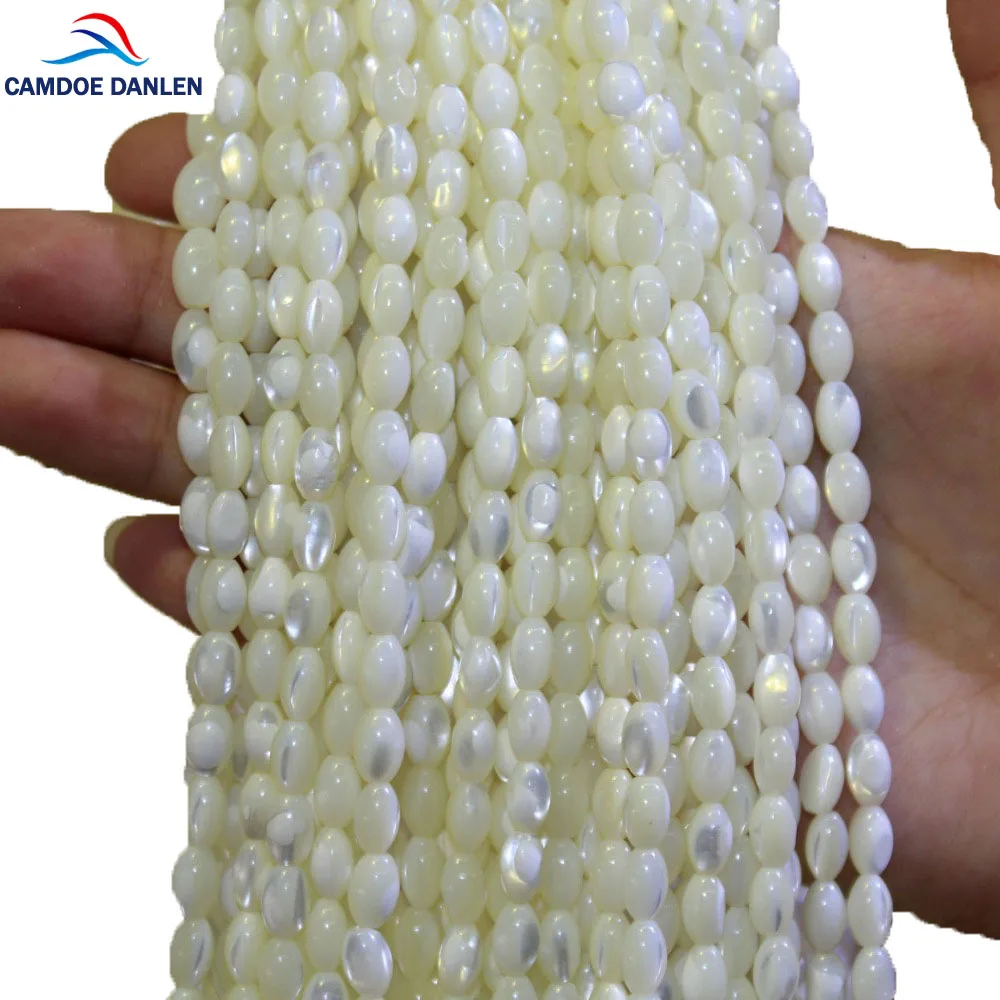 CAMDOE DANLEN Natural Rice shape Trochus Shell Stone White Beads 4*7/5*8/6*9 mm Fit DIY Necklace Strand 15'' For Jewelry Making
CAMDOE DANLEN Natural Rice shape Trochus Shell Stone White Beads 4*7/5*8/6*9 mm Fit DIY Necklace Strand 15'' For Jewelry Making