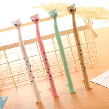 1 Piece Gel Pen Kawaii Cartoon Cat Neutral Pens Black 0.5mm Office Stationery For School Writing Supplies Korean Cute Stationery
1 Piece Gel Pen Kawaii Cartoon Cat Neutral Pens Black 0.5mm Office Stationery For School Writing Supplies Korean Cute Stationery