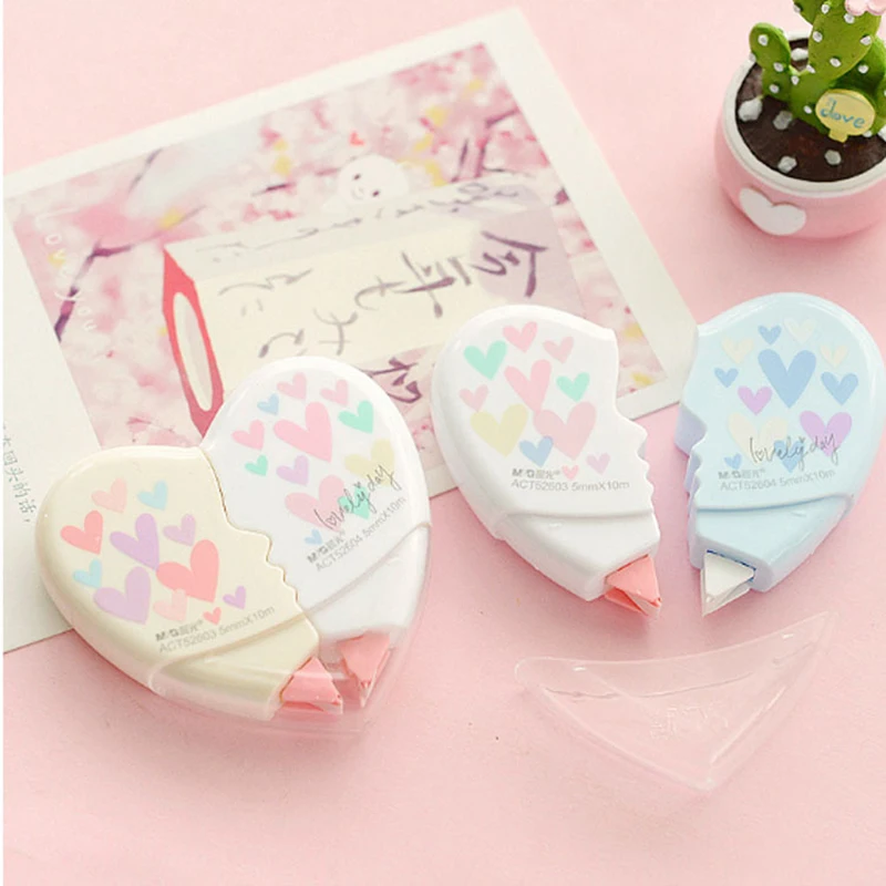 2 шт./пара 10 м лента для коррекции сердца креативные принадлежности Kawaii Papeleria