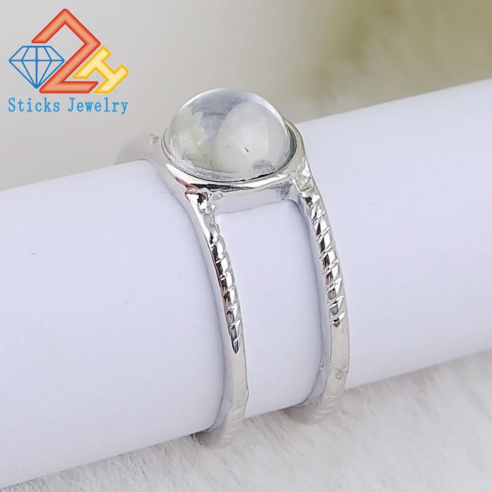 Elegant Glass Rings Poetic Droplet Clear Finger Ring for Women Fashion Wedding Jewelry
Elegant Glass Rings Poetic Droplet Clear Finger Ring for Women Fashion Wedding Jewelry