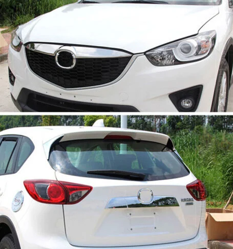 Rear&Front Bumper Protector trunk Lid trim Grille Trims For Mazda CX-5 CX5 2012 2013 2014
Rear&Front Bumper Protector trunk Lid trim Grille Trims For Mazda CX-5 CX5 2012 2013 2014