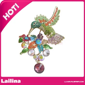Fashion100pcs/lot Gold-tone Multicolor Rhinestone Crystal Hummingbird Brooch Pin
Fashion100pcs/lot Gold-tone Multicolor Rhinestone Crystal Hummingbird Brooch Pin
