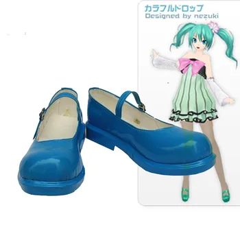 Custom Made Japanese Anime Blue PU Leather Vocaloid Cute Hatsune Miku Cosplay Long Boots Shoes For Christmas
Custom Made Japanese Anime Blue PU Leather Vocaloid Cute Hatsune Miku Cosplay Long Boots Shoes For Christmas