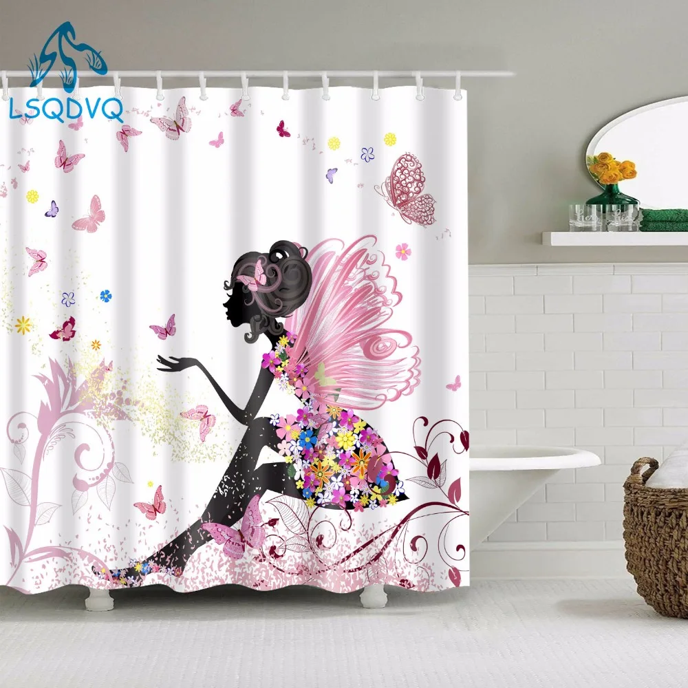 Floral Shower Curtains Portrait Women Waterproof Bath Curtain Bathroom Curtain Shower Curtain Hooks For Bathroom Decoration
Floral Shower Curtains Portrait Women Waterproof Bath Curtain Bathroom Curtain Shower Curtain Hooks For Bathroom Decoration