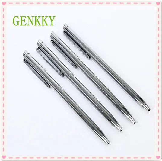 2PCS GENKKY Factory direct sale Commercial rotary ballpoint pen metal pen stainless steel ballpoint pen core exquisite
2PCS GENKKY Factory direct sale Commercial rotary ballpoint pen metal pen stainless steel ballpoint pen core exquisite
