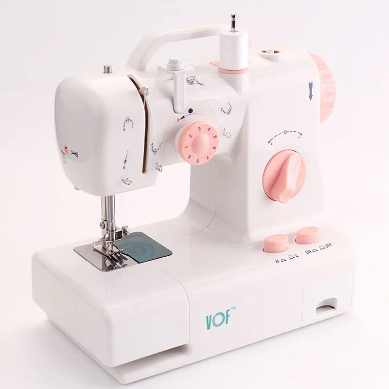 Portable Mini household Simple Electric Sewing Machine -FHSM-318 Two-thread lockstitch High/low speed selector
Portable Mini household Simple Electric Sewing Machine -FHSM-318 Two-thread lockstitch High/low speed selector