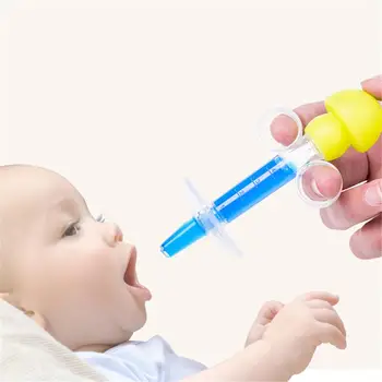 Baby Pacifier Type Silicone Suction Ball Syringe Convenient Feeding Medicine Feeder Anti-choke Feeder With Measuring Cup
Baby Pacifier Type Silicone Suction Ball Syringe Convenient Feeding Medicine Feeder Anti-choke Feeder With Measuring Cup