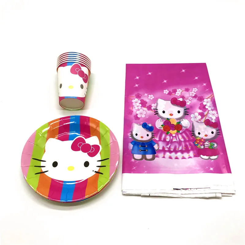 Pop 49Pcs/Lot Hello Kitty Theme Disposable Cup Plate Wedding Event Party Paper Tablecloth Kid Birthday Party Decoration Supply
Pop 49Pcs/Lot Hello Kitty Theme Disposable Cup Plate Wedding Event Party Paper Tablecloth Kid Birthday Party Decoration Supply