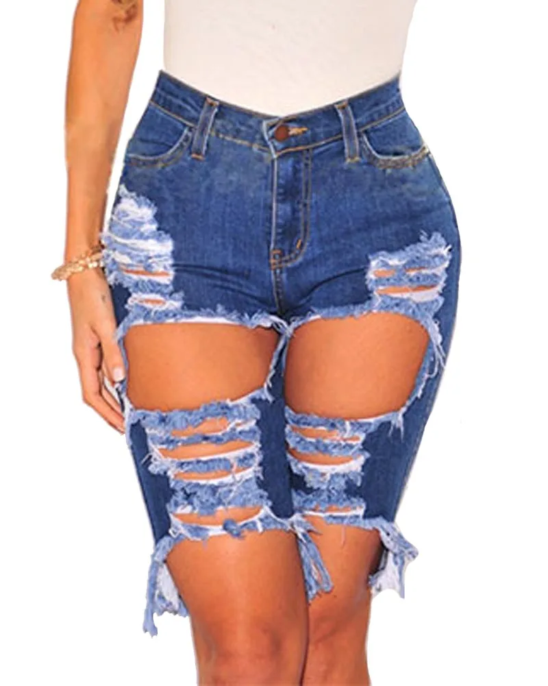 Hitmebox 2019 Sexy Summer Vintage Womens Casual Denim Destroyed Bermuda Distressed Shorts Jeans Female Hole Strechy Jeans Pant
Hitmebox 2019 Sexy Summer Vintage Womens Casual Denim Destroyed Bermuda Distressed Shorts Jeans Female Hole Strechy Jeans Pant