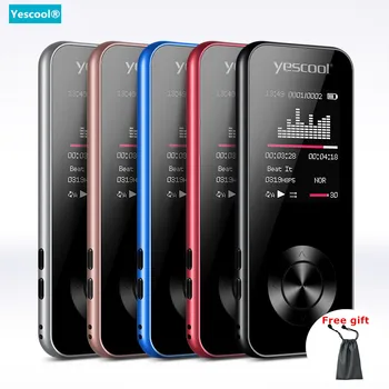 Yescool Metal Sport lossless MP3 Player Portable walkman mini USB Built-in Speaker FM Radio E-book Clock HIFI Music Player SD 8G
Yescool Metal Sport lossless MP3 Player Portable walkman mini USB Built-in Speaker FM Radio E-book Clock HIFI Music Player SD 8G