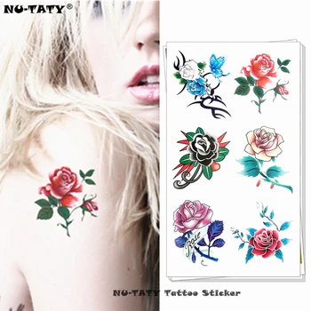 Nu-TATY Sexy Rose Child Temporary Body Art Flash Tattoo Sticker 10*17cm Waterproof Henna Fake Tatoo Car Styling Wall Tattoo
Nu-TATY Sexy Rose Child Temporary Body Art Flash Tattoo Sticker 10*17cm Waterproof Henna Fake Tatoo Car Styling Wall Tattoo