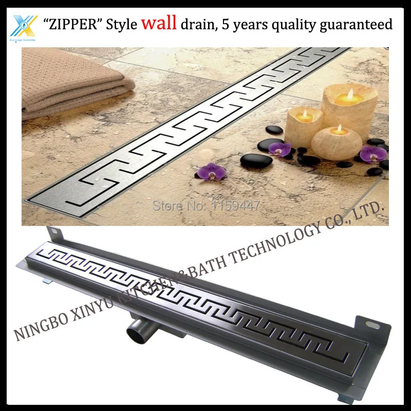 700mm "ZIPPER" Style Stainless Steel 304 Linear Shower Wall Drain/Horizontal Drain/Shower Floor Waste/Linear Shower Channel
700mm "ZIPPER" Style Stainless Steel 304 Linear Shower Wall Drain/Horizontal Drain/Shower Floor Waste/Linear Shower Channel