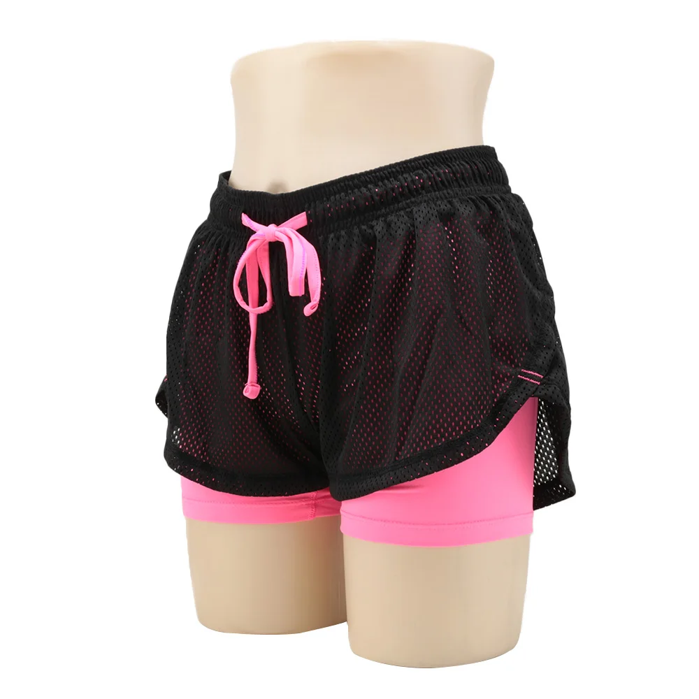 1pc Fashion Sexy Anti Emptied Two Layer Mesh Cotton Sport Shorts Women Quick-dry Drawstring Solid Polyester Shorts
1pc Fashion Sexy Anti Emptied Two Layer Mesh Cotton Sport Shorts Women Quick-dry Drawstring Solid Polyester Shorts