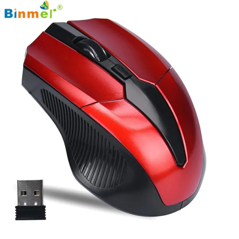 Binmer Advanced hot 2.4GHz Mice Optical computer mouse Cordless USB Receiver PC Computer Wireless Mouse for Laptop 1 piece
Binmer Advanced hot 2.4GHz Mice Optical computer mouse Cordless USB Receiver PC Computer Wireless Mouse for Laptop 1 piece