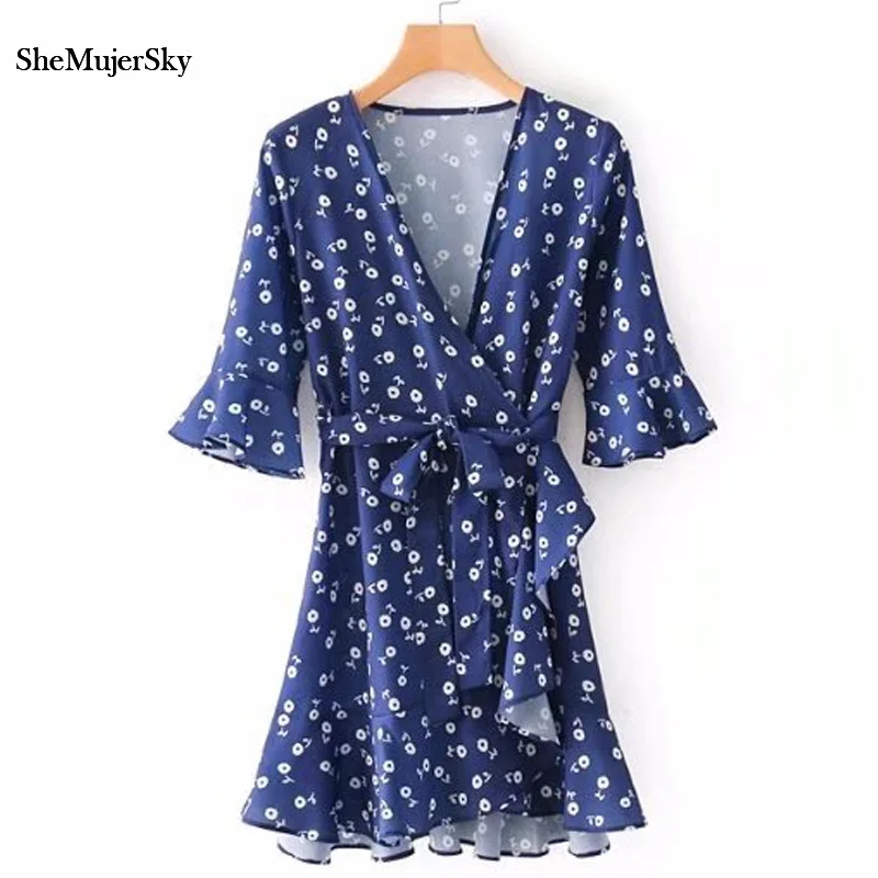 SheMujerSky 2018 Summer Dress Women Prairie Chic Vestido Mini Bandage Dresses Jurken
SheMujerSky 2018 Summer Dress Women Prairie Chic Vestido Mini Bandage Dresses Jurken