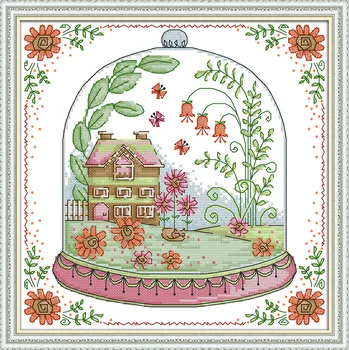 Joy Sunday Cabin DMC Counted Chinese Cross Stitch Kits Stamped Cross-stitch set Embroidery Needlework Kit
Joy Sunday Cabin DMC Counted Chinese Cross Stitch Kits Stamped Cross-stitch set Embroidery Needlework Kit