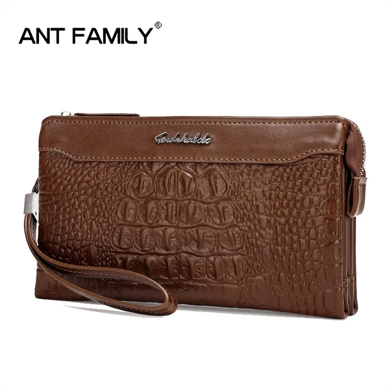 Fashion Big Capacity Men'S Wallets Alligator Leather Clutch Bag Retro Mobile Phone Bags High Quality Business Casual Male Wallet
Fashion Big Capacity Men'S Wallets Alligator Leather Clutch Bag Retro Mobile Phone Bags High Quality Business Casual Male Wallet