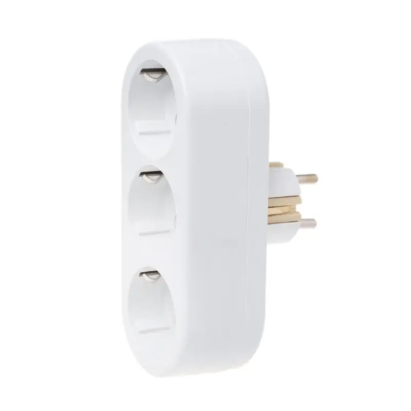 1PC EU Standard Three-poles Plug Convert Socket Travel Power Adaptor Ceramics Outlet for switch
1PC EU Standard Three-poles Plug Convert Socket Travel Power Adaptor Ceramics Outlet for switch