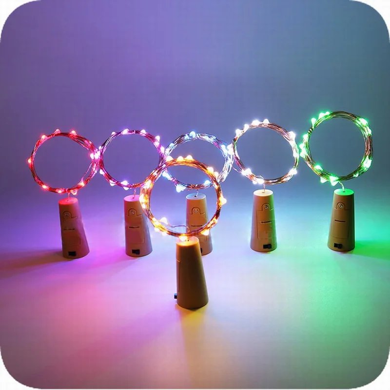 LED String Lights RGB Copper Wire Cork Shaped Wine Bottle stopper Flasher Fairy Lights Party Wedding Christmas Decoration
LED String Lights RGB Copper Wire Cork Shaped Wine Bottle stopper Flasher Fairy Lights Party Wedding Christmas Decoration