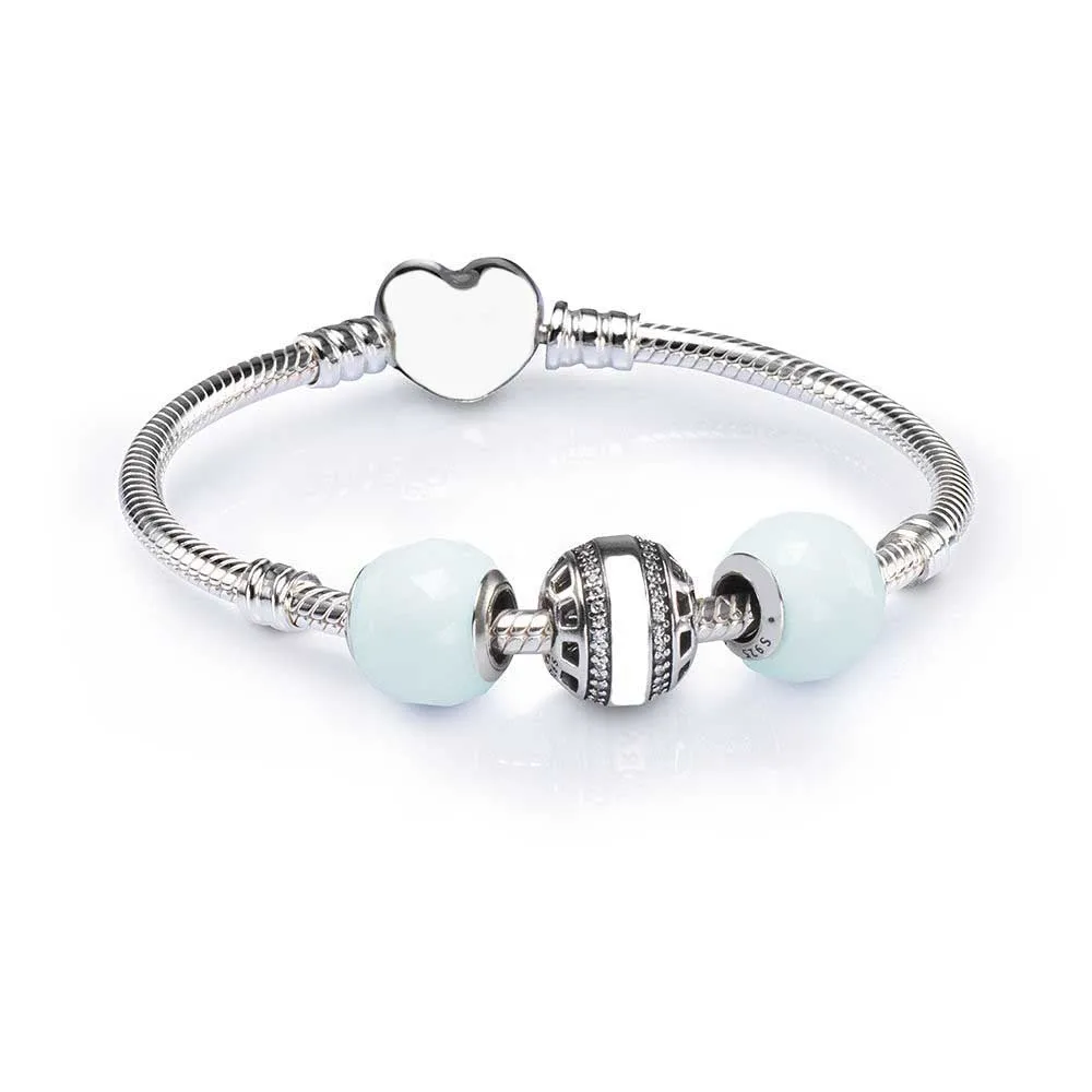 100% 925 Sterling Silver Sale Forever Charm Bracelet Set fit DIY Original charm Bracelets jewelry Gift
100% 925 Sterling Silver Sale Forever Charm Bracelet Set fit DIY Original charm Bracelets jewelry Gift