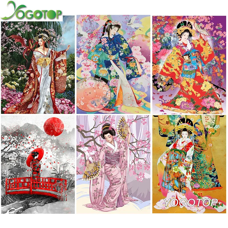 YOGOTOP DIY 5d Diamond Painting Japanese woman geisha Full drill picture Square/Round Diamond Embroidery 5d Decor Sakura YY820
YOGOTOP DIY 5d Diamond Painting Japanese woman geisha Full drill picture Square/Round Diamond Embroidery 5d Decor Sakura YY820