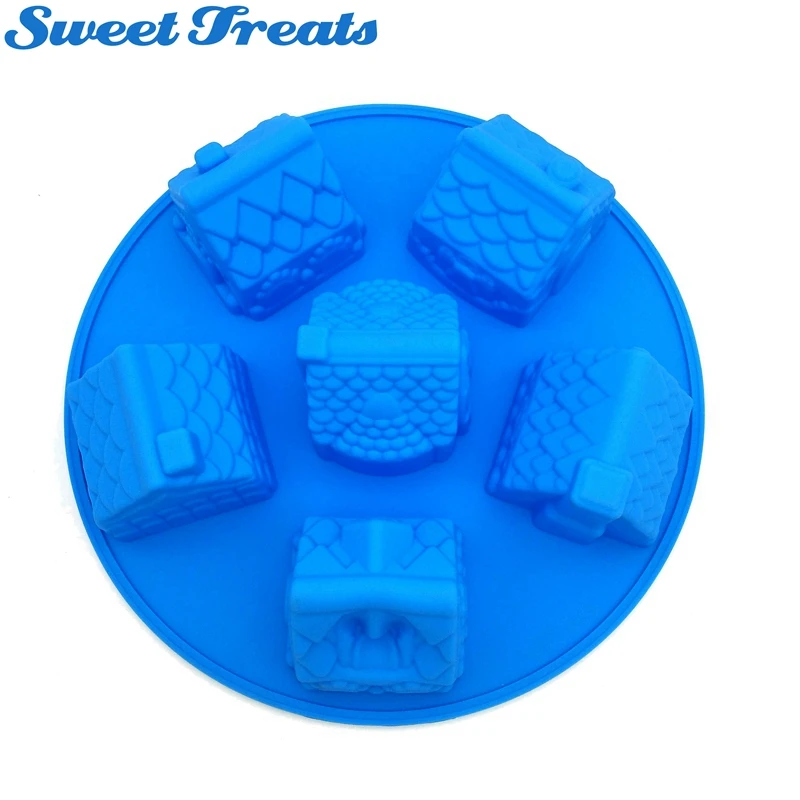 Sweettreats 3D mini Houses Cake mold Gingerbread Houses Silicone cake Mold Baking Tools
Sweettreats 3D mini Houses Cake mold Gingerbread Houses Silicone cake Mold Baking Tools