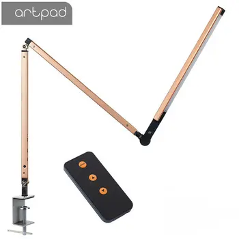 Black Silver Gold Modern LED Clip Desk Lamp With Dimmer DC 12V US/EU Plug IN Office Work Reading Desktop Light Remote Control
Black Silver Gold Modern LED Clip Desk Lamp With Dimmer DC 12V US/EU Plug IN Office Work Reading Desktop Light Remote Control