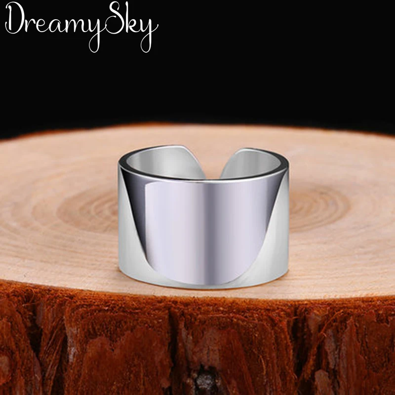 Romantic Style Bohemian 925 Sterling Silver Large Smooth Rings For Women Girls Gift New Trendy Vintage Big Punk Ring Wholesale
Romantic Style Bohemian 925 Sterling Silver Large Smooth Rings For Women Girls Gift New Trendy Vintage Big Punk Ring Wholesale