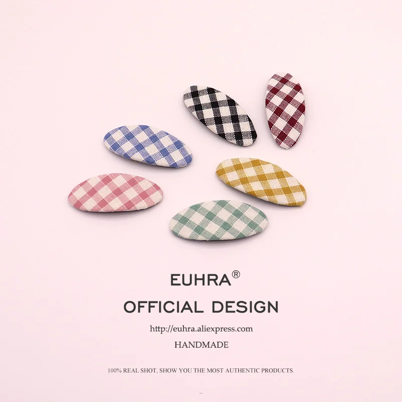 EUHRA 6 Colors Canvas Plaid Cute Hair Basic Style Pins Bobby Pin Girls Hair Clip Hair Grips Women Bob Pins
EUHRA 6 Colors Canvas Plaid Cute Hair Basic Style Pins Bobby Pin Girls Hair Clip Hair Grips Women Bob Pins