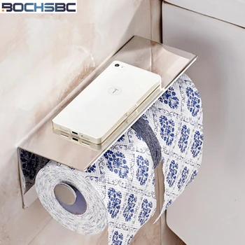 BOCHSBC Two Roll Papers Holder SUS 304 Stainless Steel Double Roll Tissue Towel Rack Durable Plating Metal Paper Holders
BOCHSBC Two Roll Papers Holder SUS 304 Stainless Steel Double Roll Tissue Towel Rack Durable Plating Metal Paper Holders