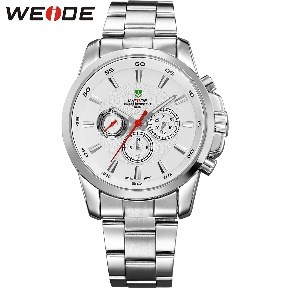 WEIDE Casual Style SWIS Movement Fashion Multifunctional Six handS Analog Sports Quartz Men Watches SWISSquartz
WEIDE Casual Style SWIS Movement Fashion Multifunctional Six handS Analog Sports Quartz Men Watches SWISSquartz