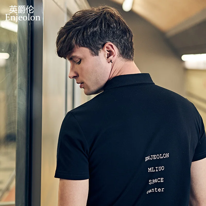 Enjeolon new summer polo shirts men letter printing cool polo shirts short sleeve polo shirts cotton men clothes T8988
Enjeolon new summer polo shirts men letter printing cool polo shirts short sleeve polo shirts cotton men clothes T8988