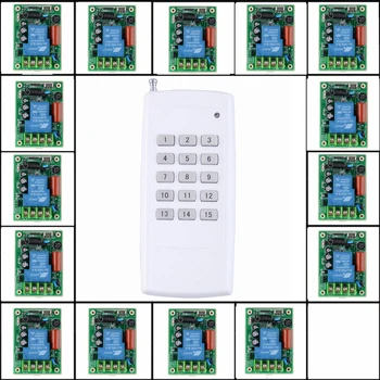 220V 15CH 30A Relay RF Wireless Light Switch Wireless Remote Control Switch Transmitter/ Radio Receive Controller supplier
220V 15CH 30A Relay RF Wireless Light Switch Wireless Remote Control Switch Transmitter/ Radio Receive Controller supplier