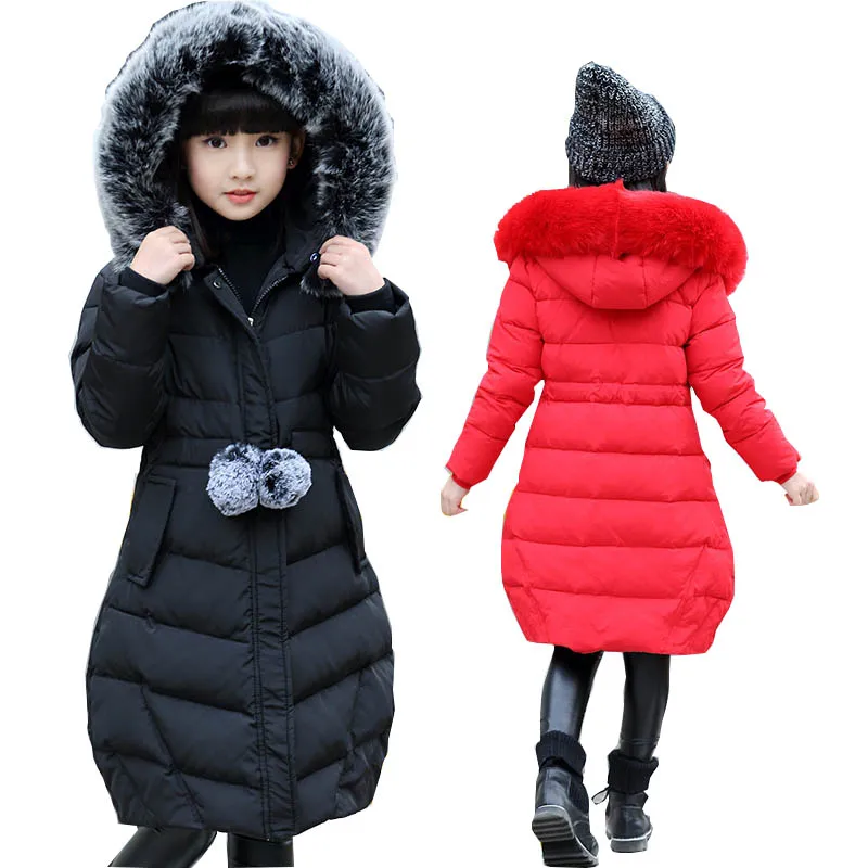 Kids Winter Jacket for Girls Down Jackets Outerwear Fur Collar Thick Hooded Children Jackets for Girls Clothes Teen Costume 10 Y
Kids Winter Jacket for Girls Down Jackets Outerwear Fur Collar Thick Hooded Children Jackets for Girls Clothes Teen Costume 10 Y