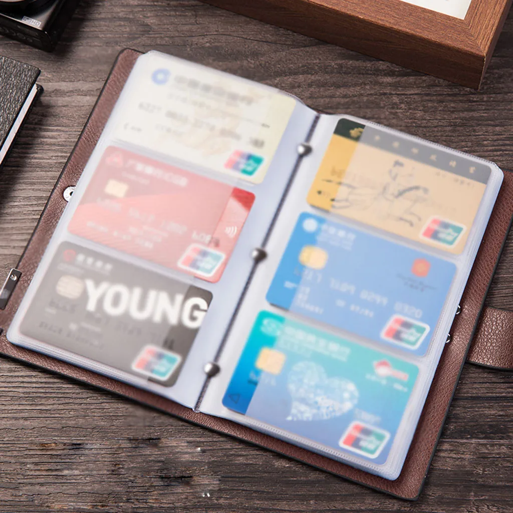 Card Holder RFID Credit Card Holder High-Grade Neutral PU Soft Leather Wallet Large Capacity Business Card Credit Card Package
Card Holder RFID Credit Card Holder High-Grade Neutral PU Soft Leather Wallet Large Capacity Business Card Credit Card Package