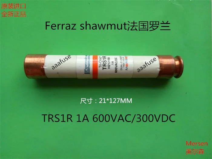 Free shipping 5pcs TRS1R Ferraz French Roland 21x127MM ceramic fuse fuse 1A 600VAC genuine
Free shipping 5pcs TRS1R Ferraz French Roland 21x127MM ceramic fuse fuse 1A 600VAC genuine