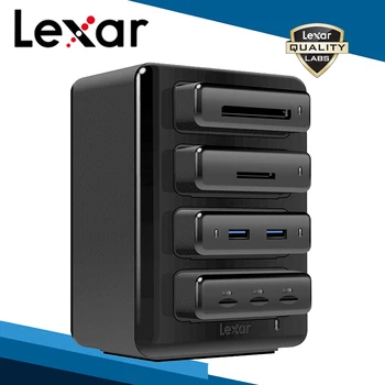 Lexar Professional Workflow Line Two-port Hub Three-slot Micro SDHC SDXC UHS-I UHS-II Reader CF CFast USB 3.0 Reader Card Reader
Lexar Professional Workflow Line Two-port Hub Three-slot Micro SDHC SDXC UHS-I UHS-II Reader CF CFast USB 3.0 Reader Card Reader