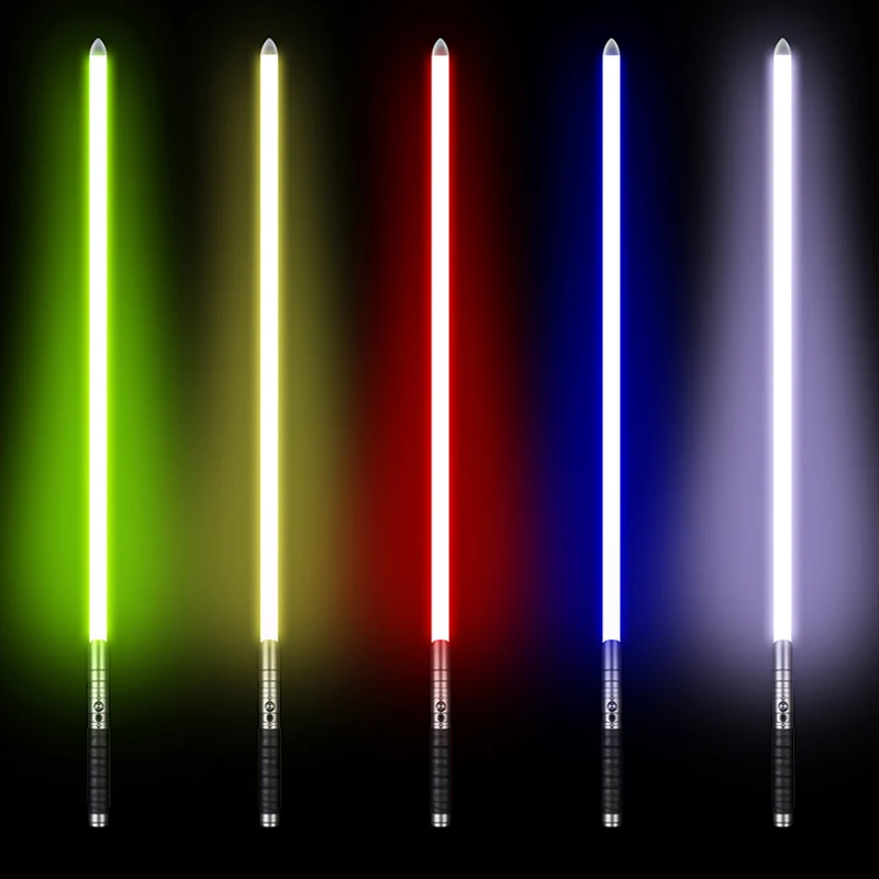 

100cm Lightsaber Jedi Sith Luke Light Saber Force FX Heavy Dueling Rechargeable Color Changing Sound Lock up Metal Handle