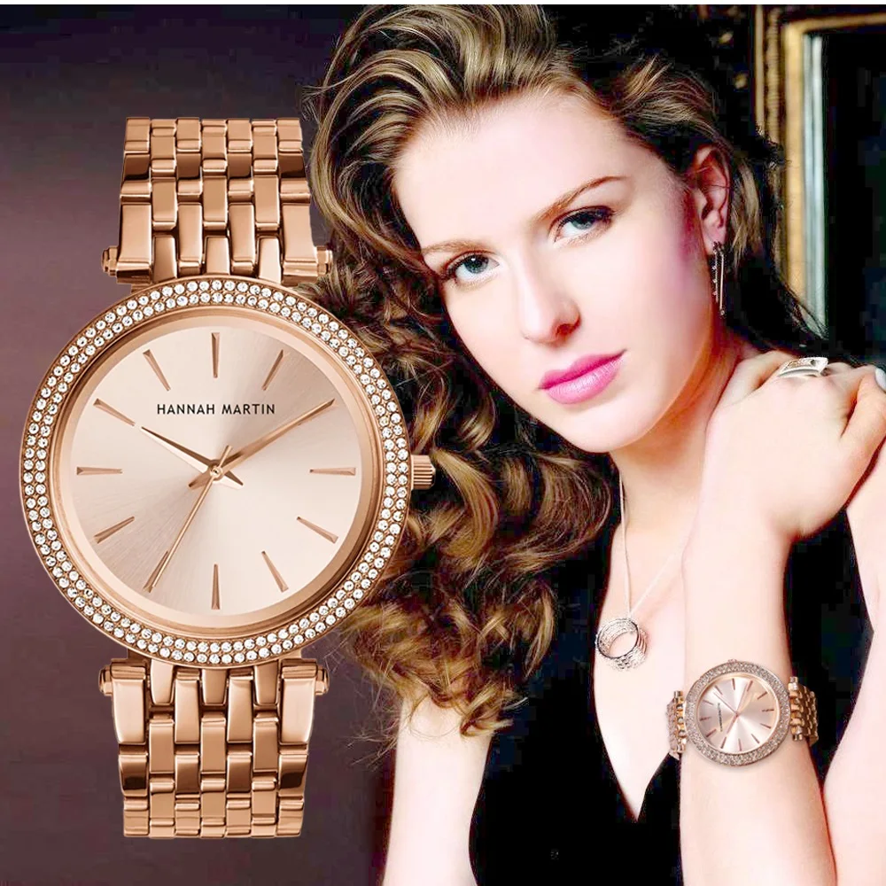 Luxury Brand Rose Gold Women Wristwatches Fashion Simple Stainless Steel Ladies Bracelet Watch Rhinestone Female Clock Relogios
Luxury Brand Rose Gold Women Wristwatches Fashion Simple Stainless Steel Ladies Bracelet Watch Rhinestone Female Clock Relogios